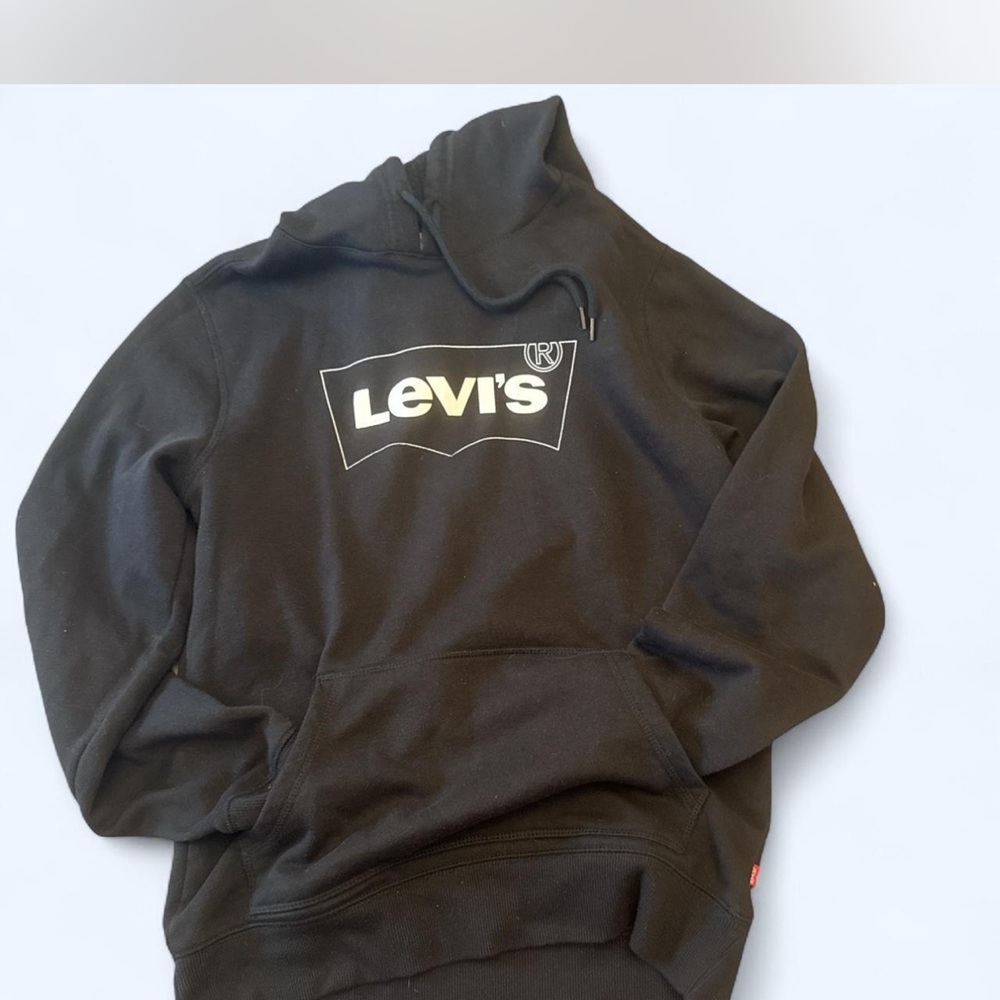 Levi's Black Hoodie Sweater